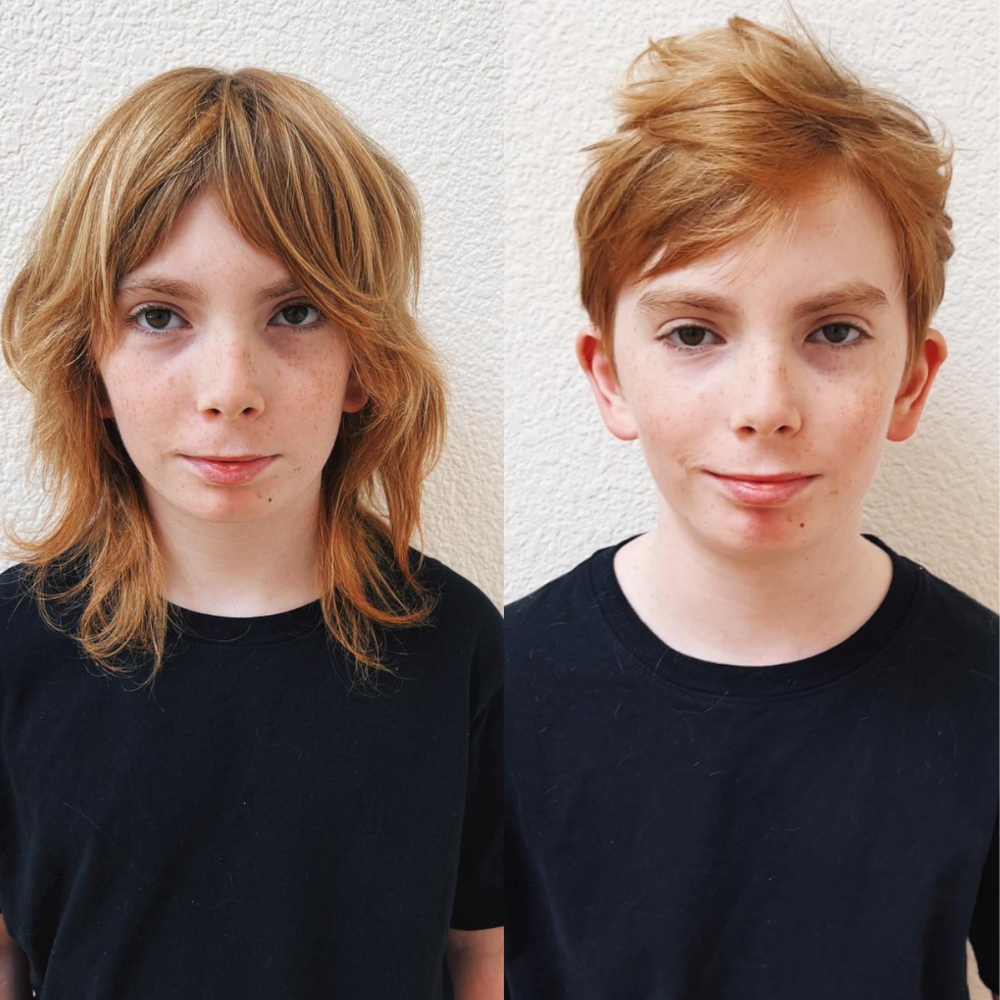 How to cut kids deals hair at home